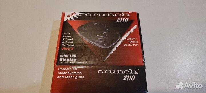 Crunch 2110 Радар детектор/антирадар