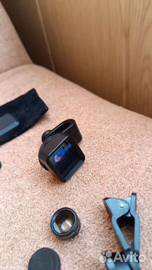 Линзы для телефона Anamorphic lens, Macro, Fisheye