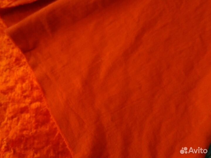 Советская ткань.красная