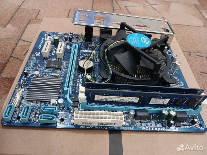 Материнская плата с процессором i5 3470 8gb