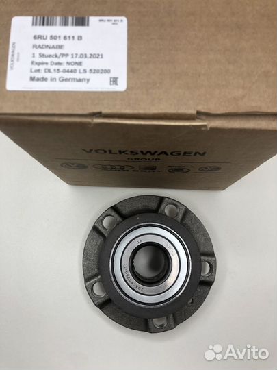 Ступичный узел задн volkswagen 6RU501611B