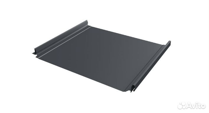 Кликфальц Pro 0,45 PE с пленкой на замках RAL 7024