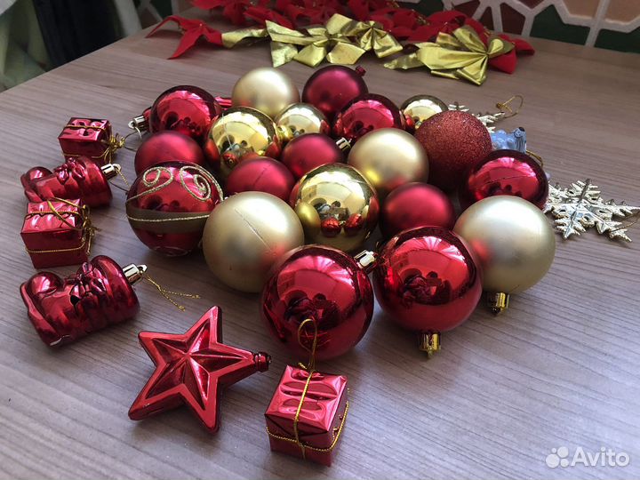 Набор новогодних украшений 29 шт