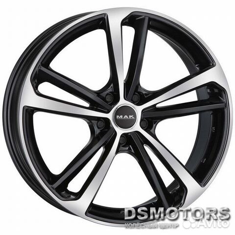 Диски Nurburg 8.5/20 5x112 ET45 d66.45 black mirro