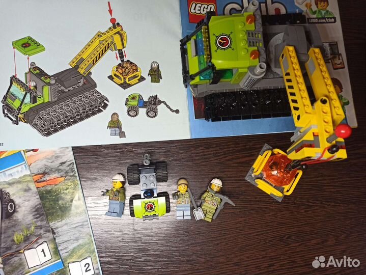 Lego City 60122 Исследователи вулканов