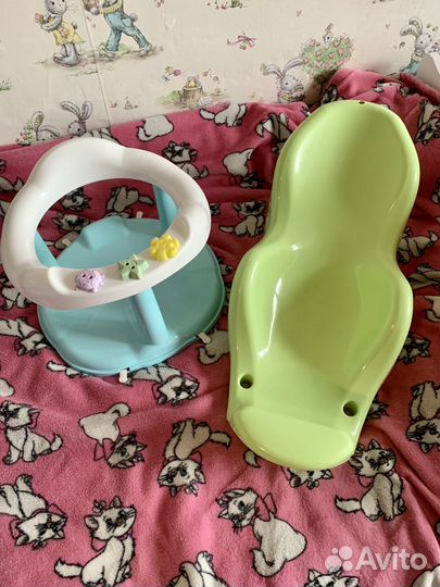 Стульчик для купания и горка