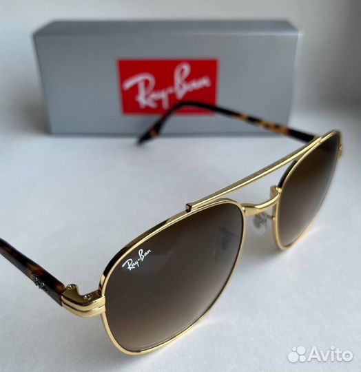 Очки Ray Ban RB 3688 коричневые