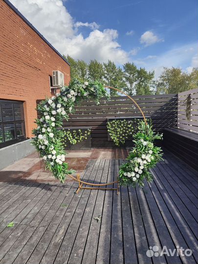 Свадебная арка для выездной регистрации в аренду