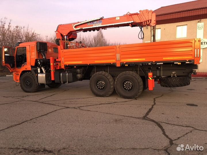 КАМАЗ 43118-23027-50 с КМУ, 2024