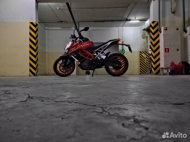 Беспробежный нэйкед байк KTM Duke 390 from Japan