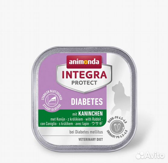 Корм для кошек integra protect diabetes