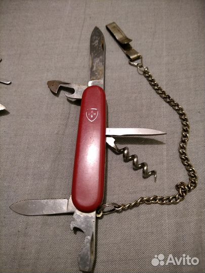 Ножи перочинные СССР, черный - выкидуха