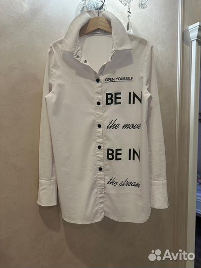 Рубашка 97% хлопок