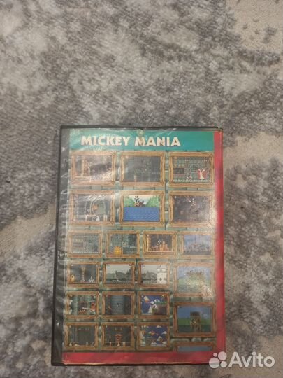 Sega картридж Mickey mania