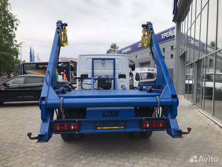 Портальный погрузчик бункеровоз на базе газон Next