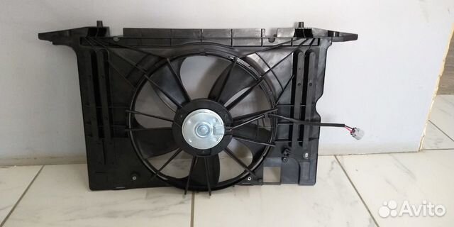 Диффузор в сборе тойота королла 150