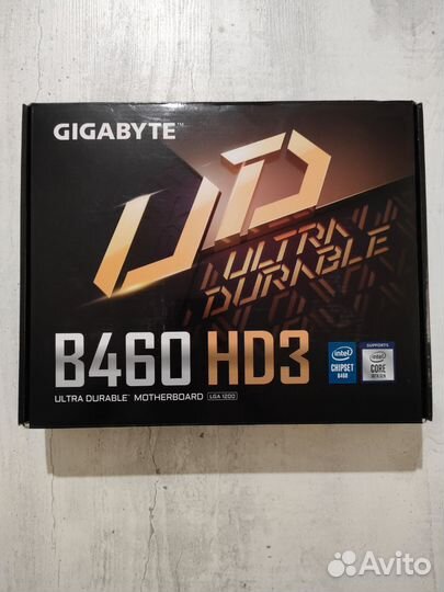 Комплект gigabyte B460 HD3 + i5 12400F