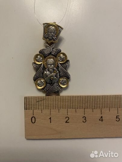 Подвеска Святой Алексей Икона нательная