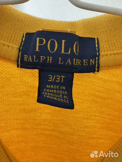 Детская футболка Polo
