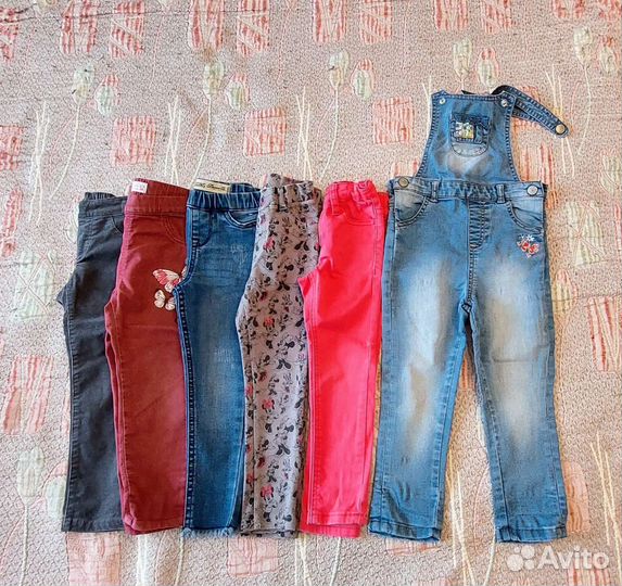 Вещи пакетом для девочки 98 (18 предметов)