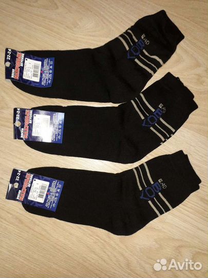 Носки 22-24 см махра