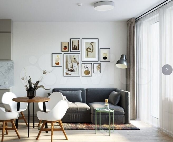 1-к. квартира, 34,4 м², 9/18 эт.