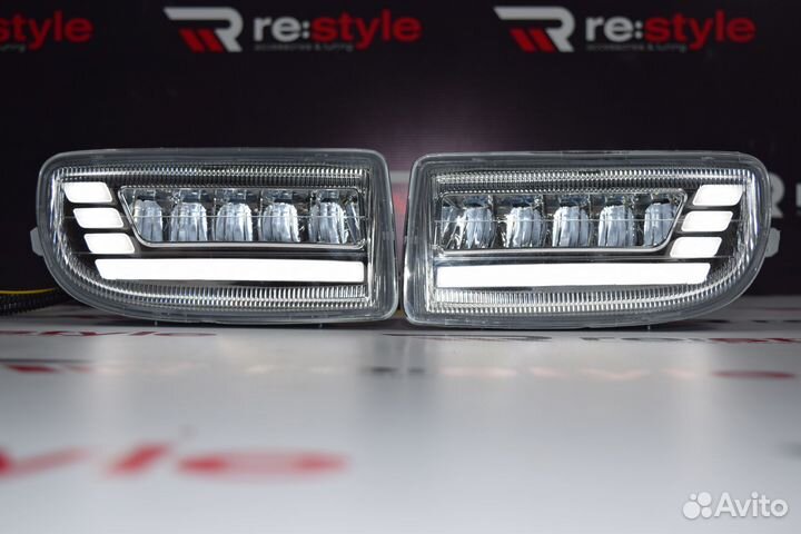 Противотуманки (птф) Toyota Land Cruiser 100 LED