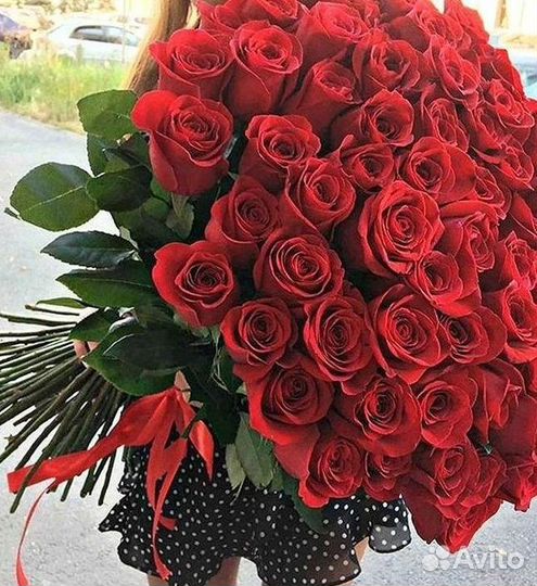 Высокие розы Гигантские розы Доставка цветов