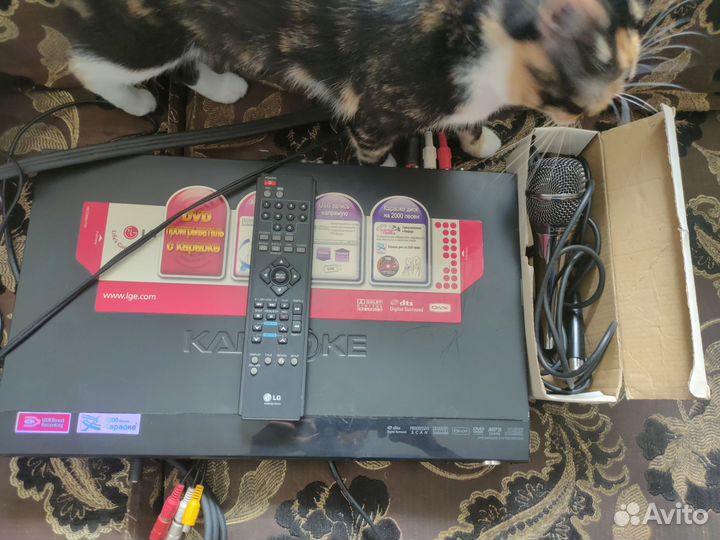 Dvd плеер с караоке lg