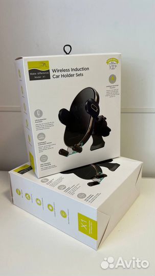 Держатель для телефона с беспроводной зарядкой