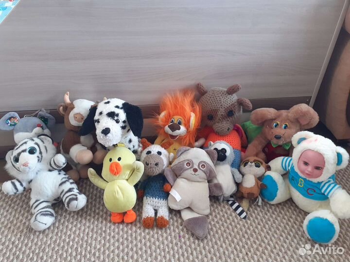 Мягкие игрушки пакетом бесплатно