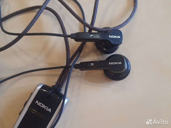 Гарнитура наушники с микрофоном бу Nokia