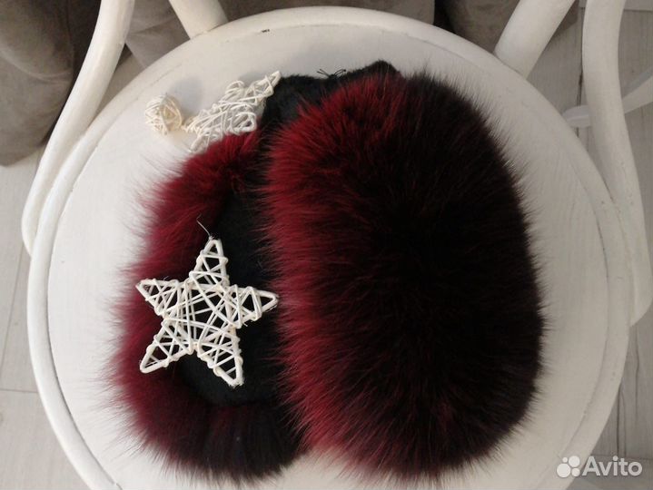 Варежки меховые женские