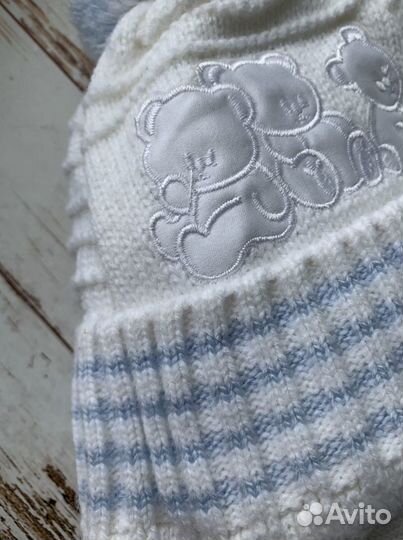 Комплект шапка и шарф новые