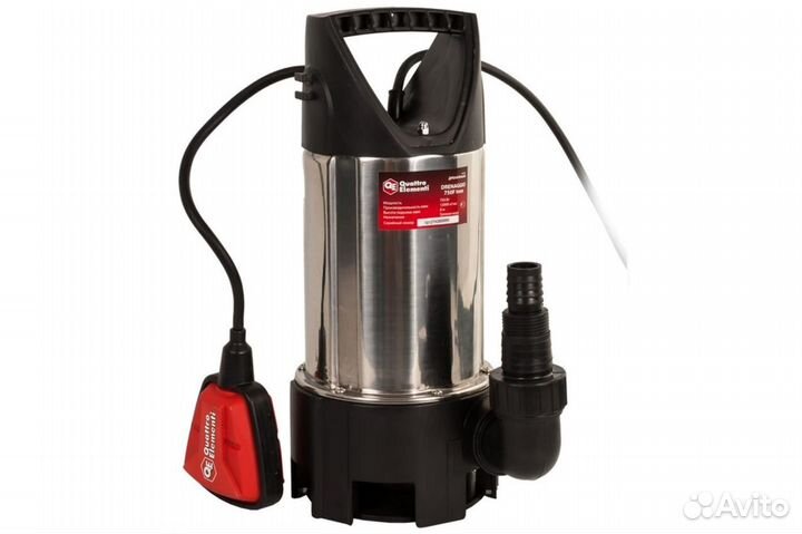 Дренажный насос qe Drenaggio 750 F Inox