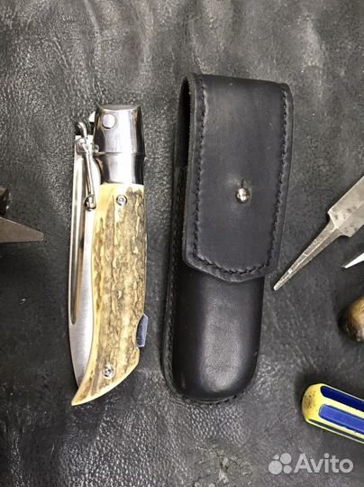 Нож финка нквд складная