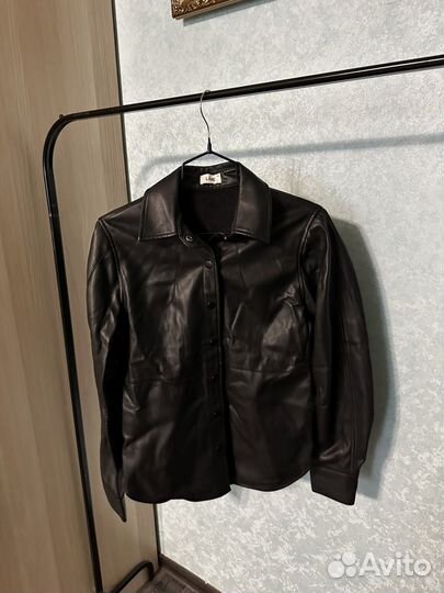 Кожаная рубашка Lime