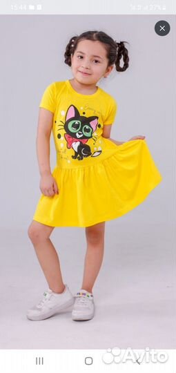 Платье для девочки 110