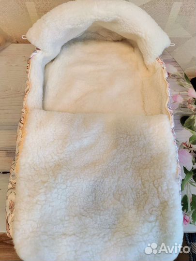 Конверт+комбинезон зима на овчине