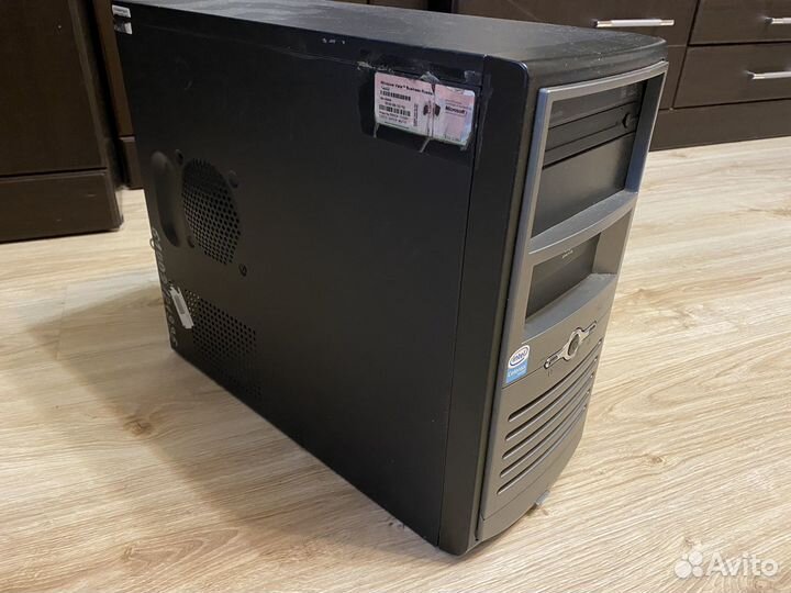 Материнская плата сокет 775 и корпус