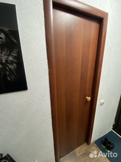 Двери межкомнатные с коробкой от застройщика