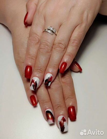 Маникюр. Педикюр. Покрытие шеллак. Наращивание