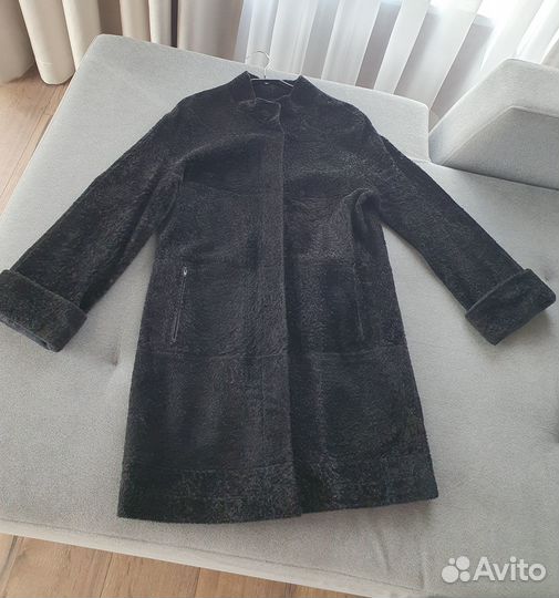 Дублёнка пальто весеннее 44