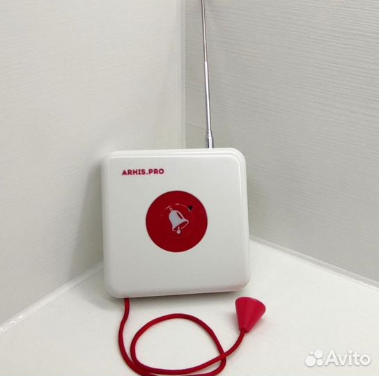 Кнопка вызова помощи, персонала в санузел, туалет