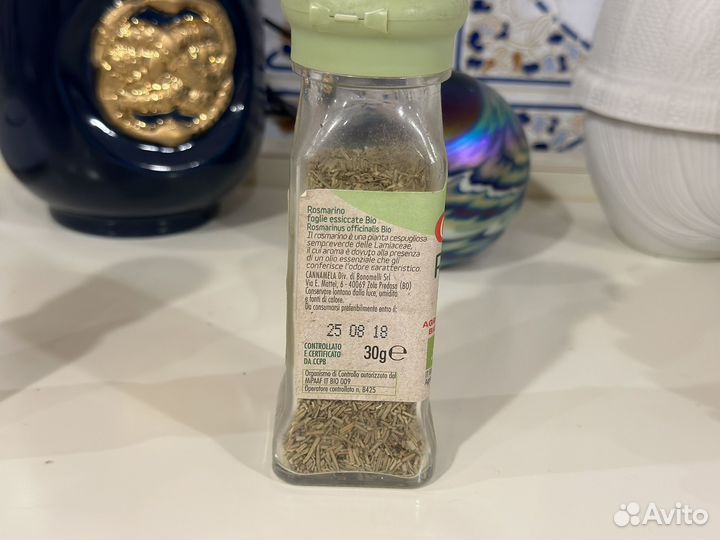 Банки от специй Cannamela Lemon Grass Rosmarino