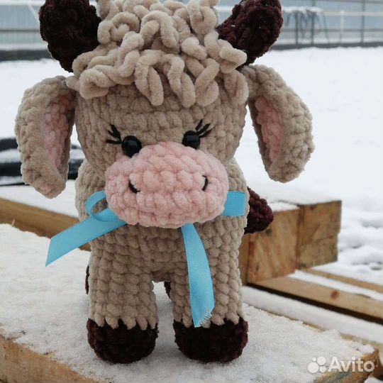 Мягкая игрушка бычок