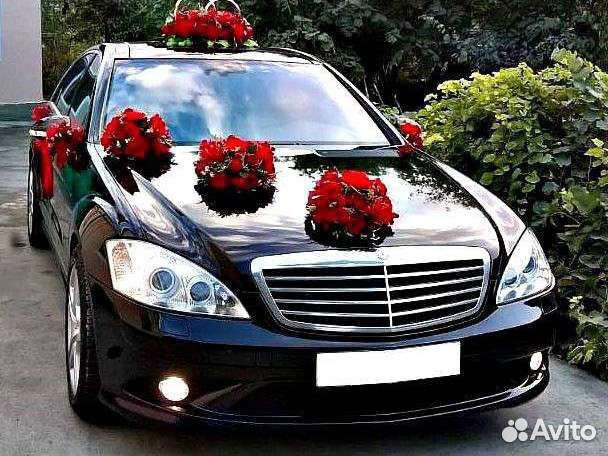 Украшения на свадебные машины, кортежи