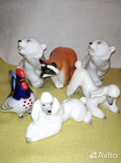 Фарфоровые статуэтки СССР