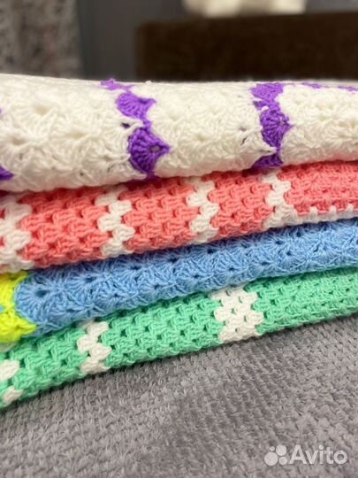 Плед ручной работы детский