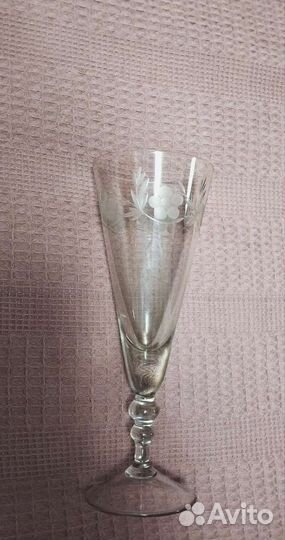 Фужеры хрустальные СССР